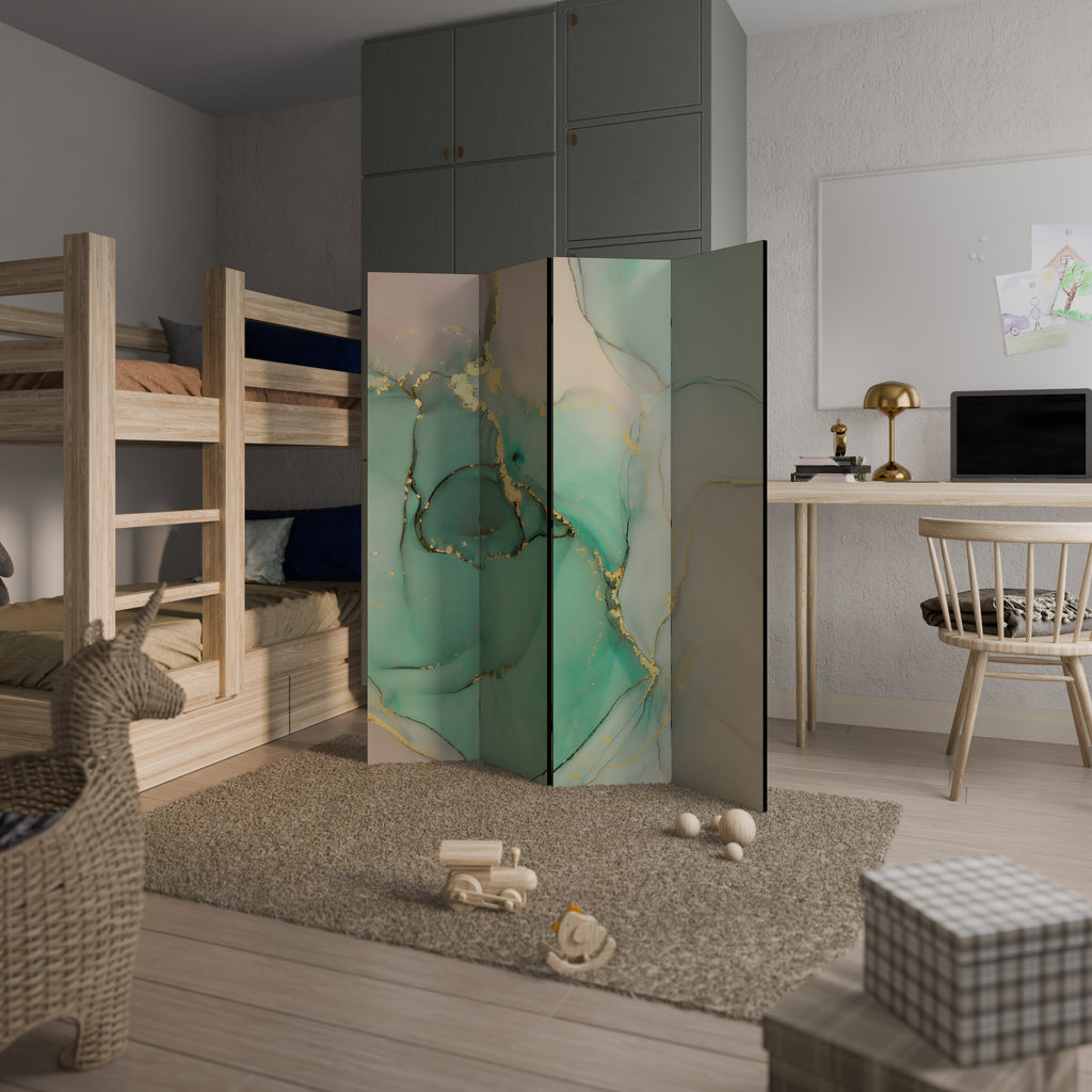 MARBLEIZED MYSTIQUE 4dílný paraván