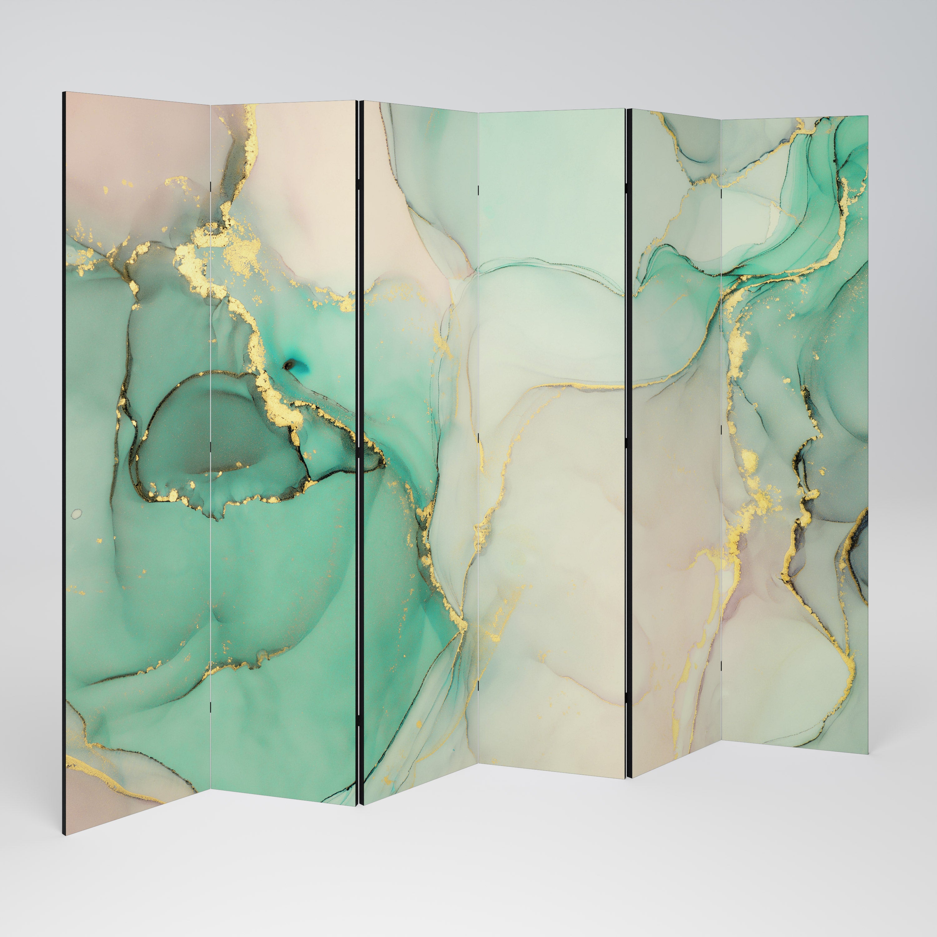 MARBLEIZED MYSTIQUE 6dílný paraván