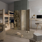 MYSTICAL MEDITATION SCENE 4dílný paraván