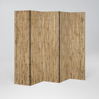 STRAW BOUND DELIGHT 5-Panel Room Divider