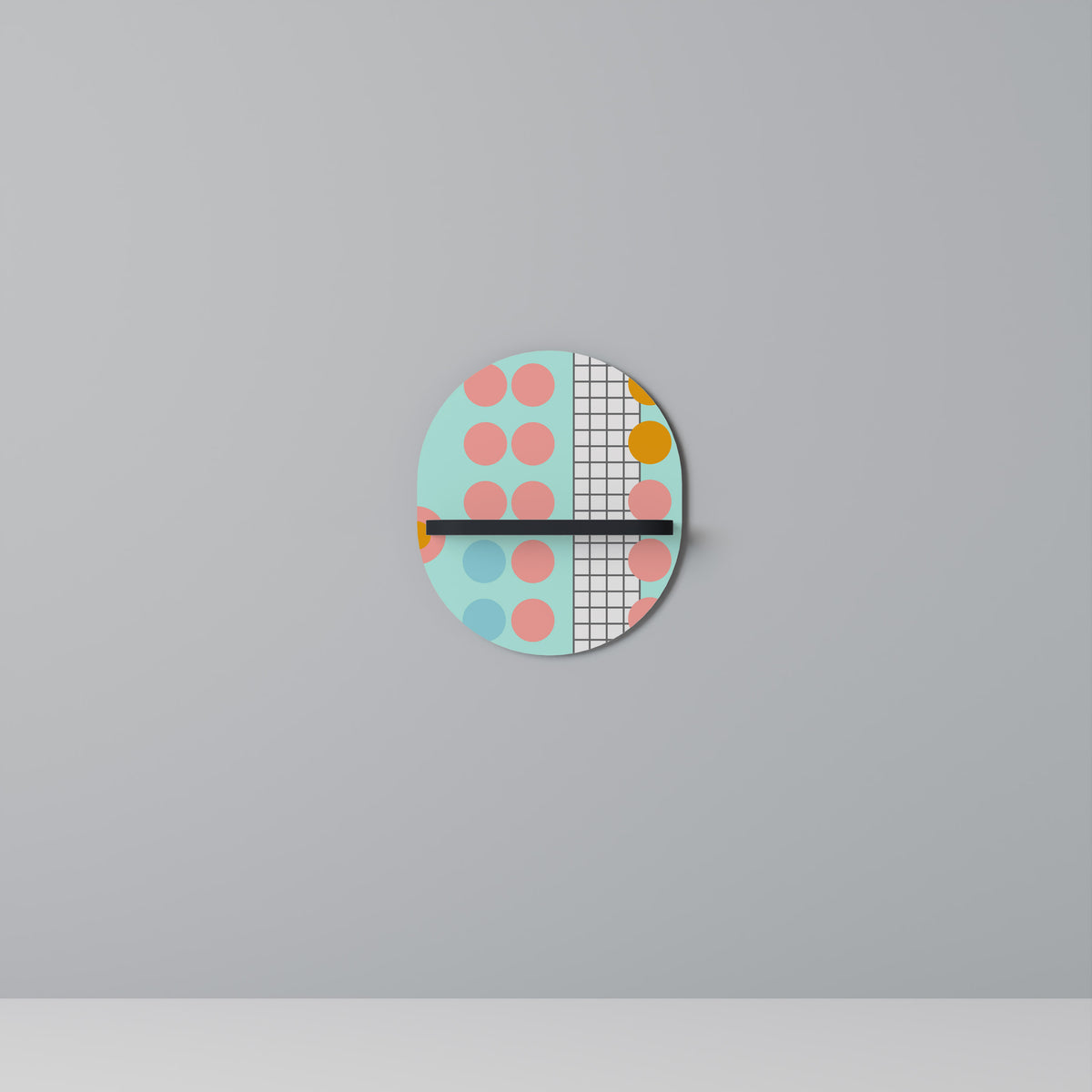 RETRO GRID Designová police
