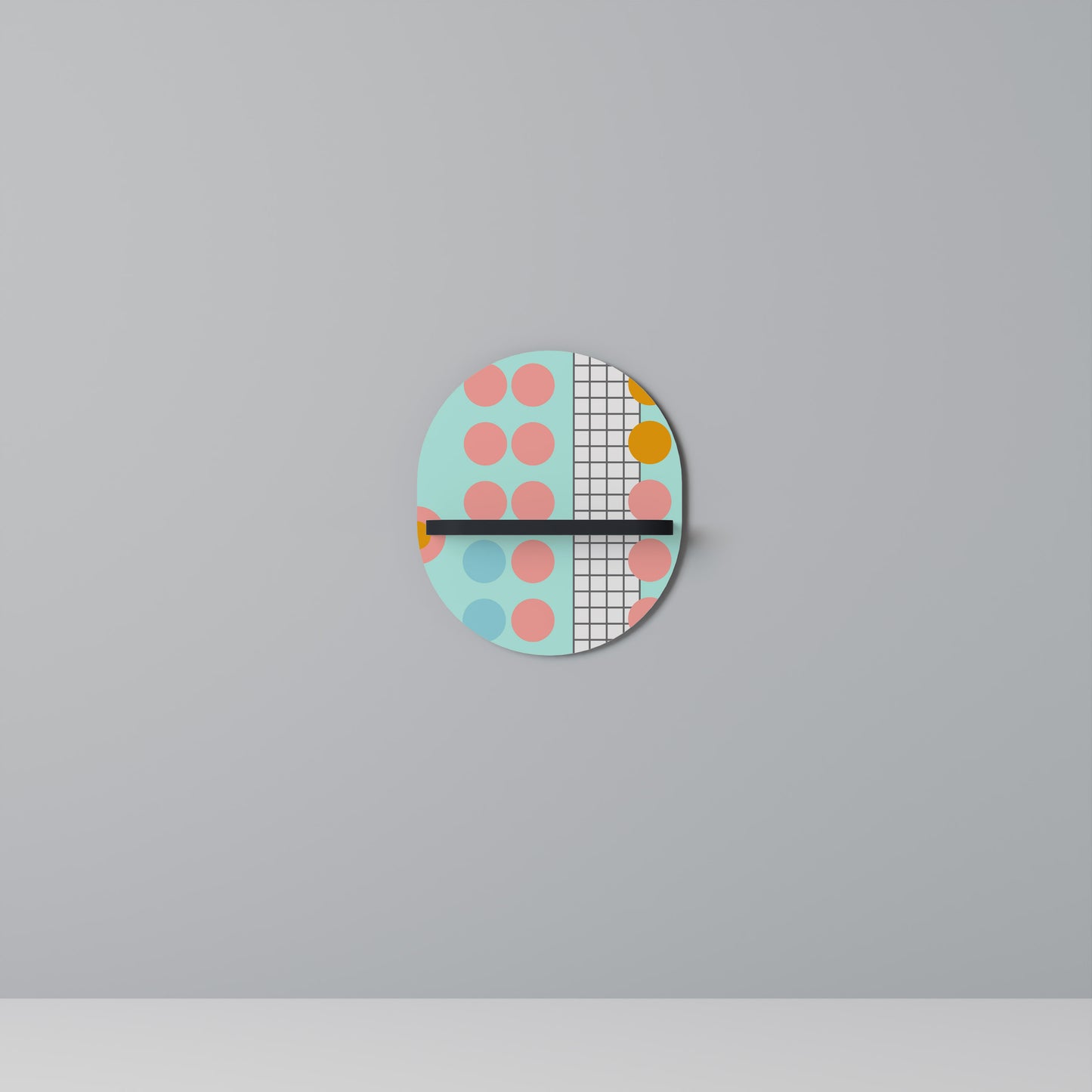 RETRO GRID Designová police