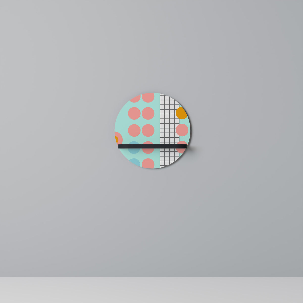 RETRO GRID Designová police