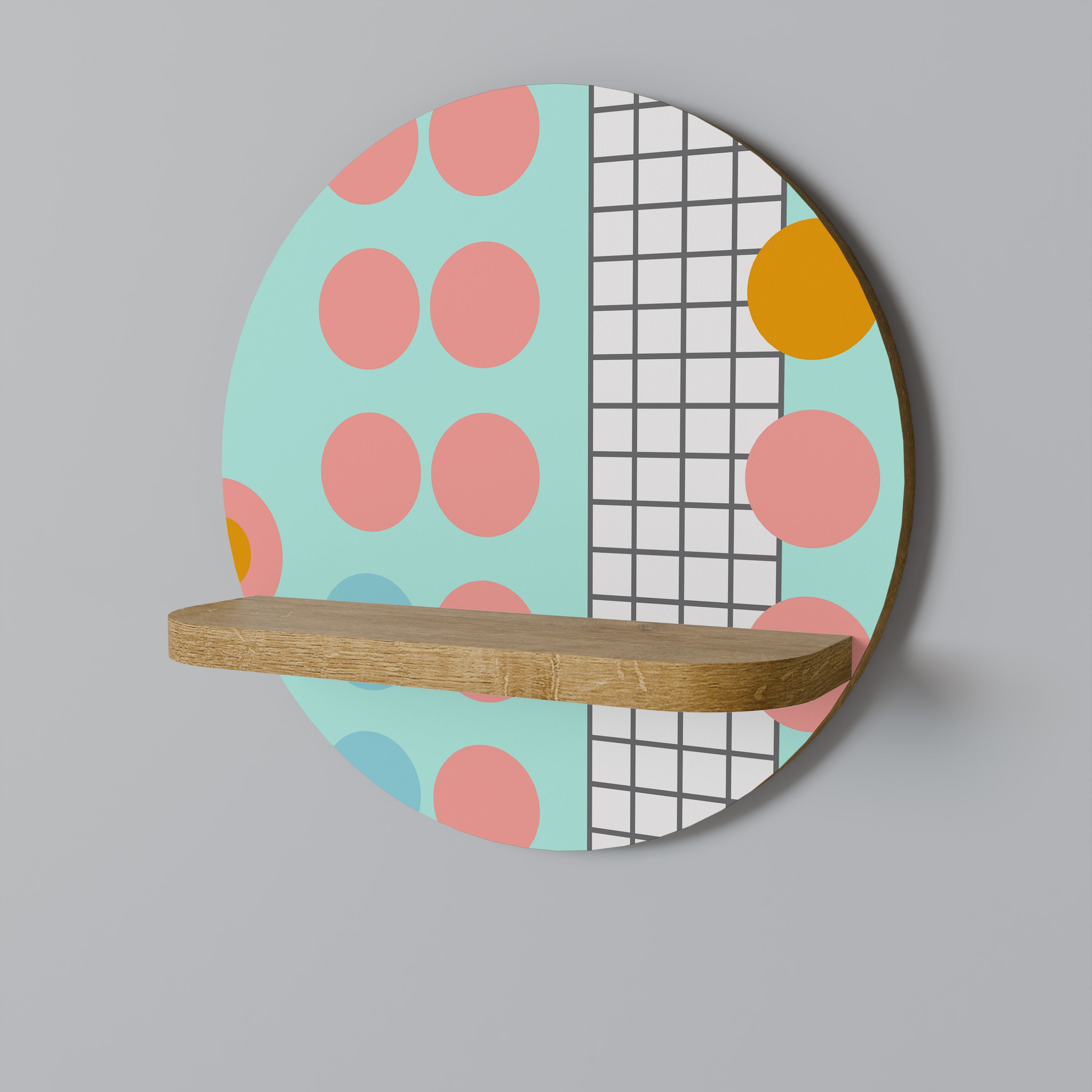 RETRO GRID Designová police