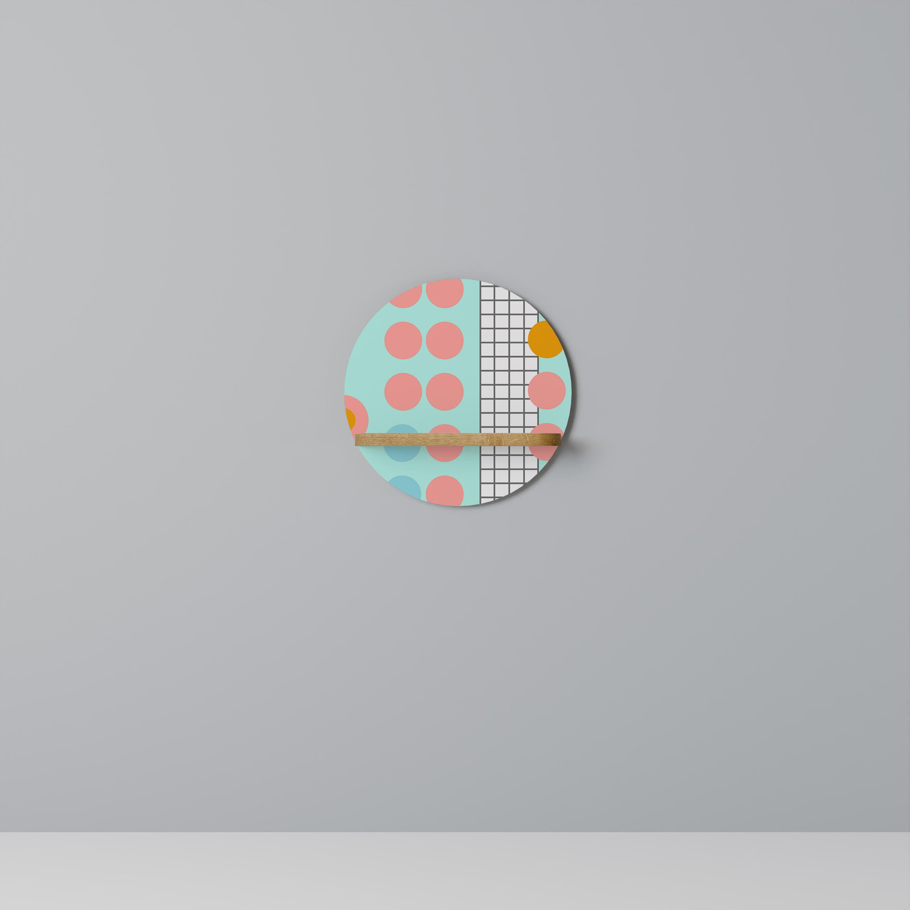 RETRO GRID Designová police