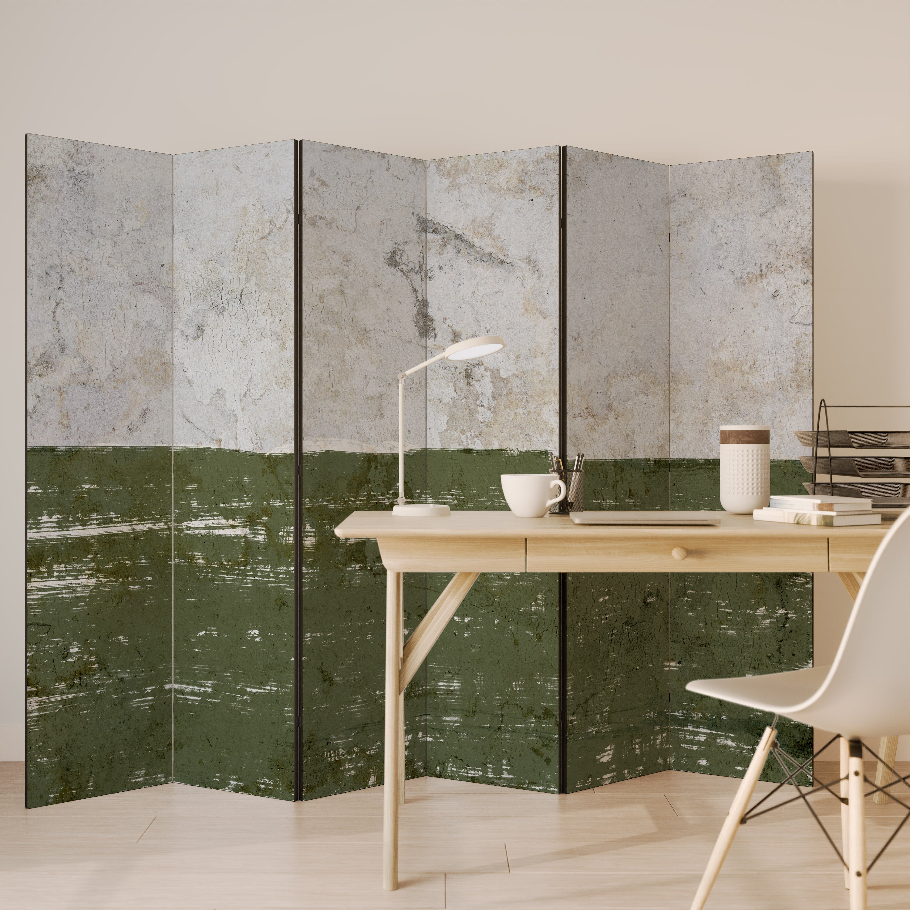 RUSTIC RADIANCE ASSEMBLED 6dílný paraván