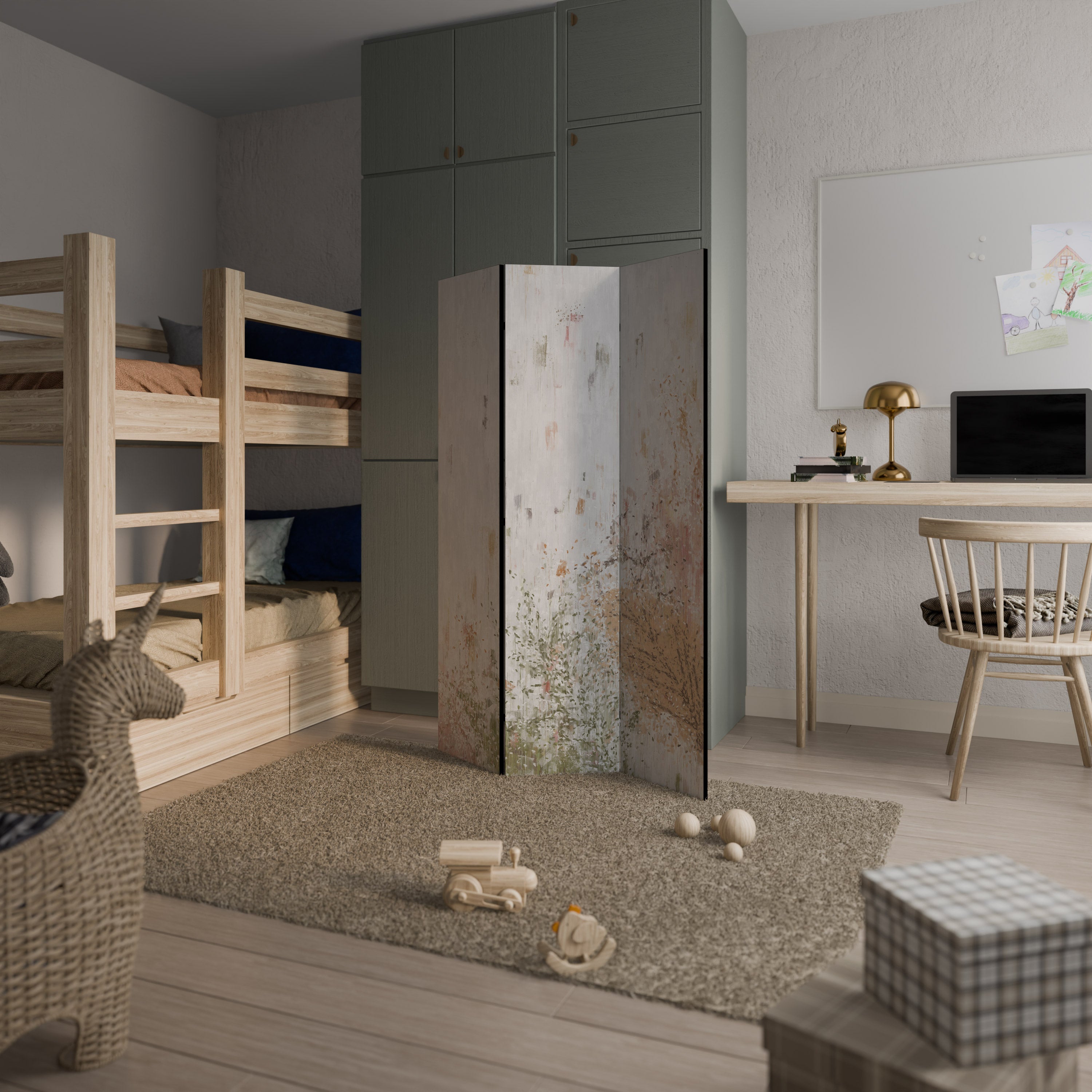 DAILY RHAPSODIES 3dílný paraván