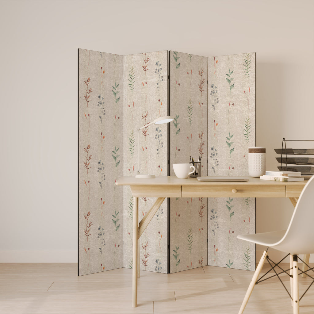 VERDANT HARMONY 4dílný paraván