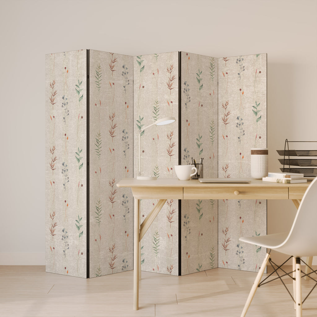 VERDANT HARMONY 5-Panel Room Divider