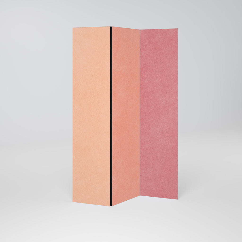 SMELLS LIKE PINK SPIRIT 3-Panel Room Divider