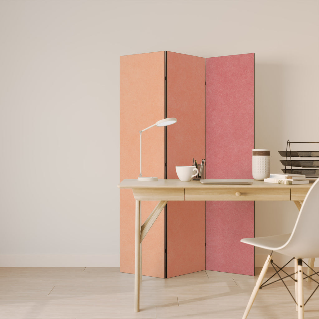 SMELLS LIKE PINK SPIRIT 3-Panel Room Divider