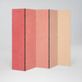 PEACH OF MY HEART 5-Panel Room Divider