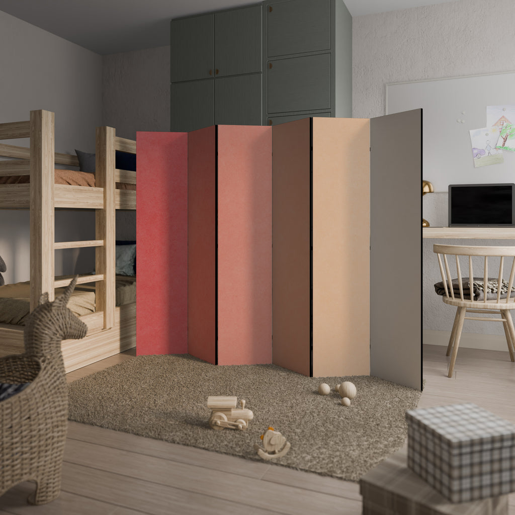 PEACH OF MY HEART 6dílný paraván