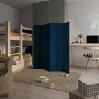 SHAKE IT BLUE 4dílný paraván