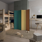 VIVA LA COLOR 4dílný paraván