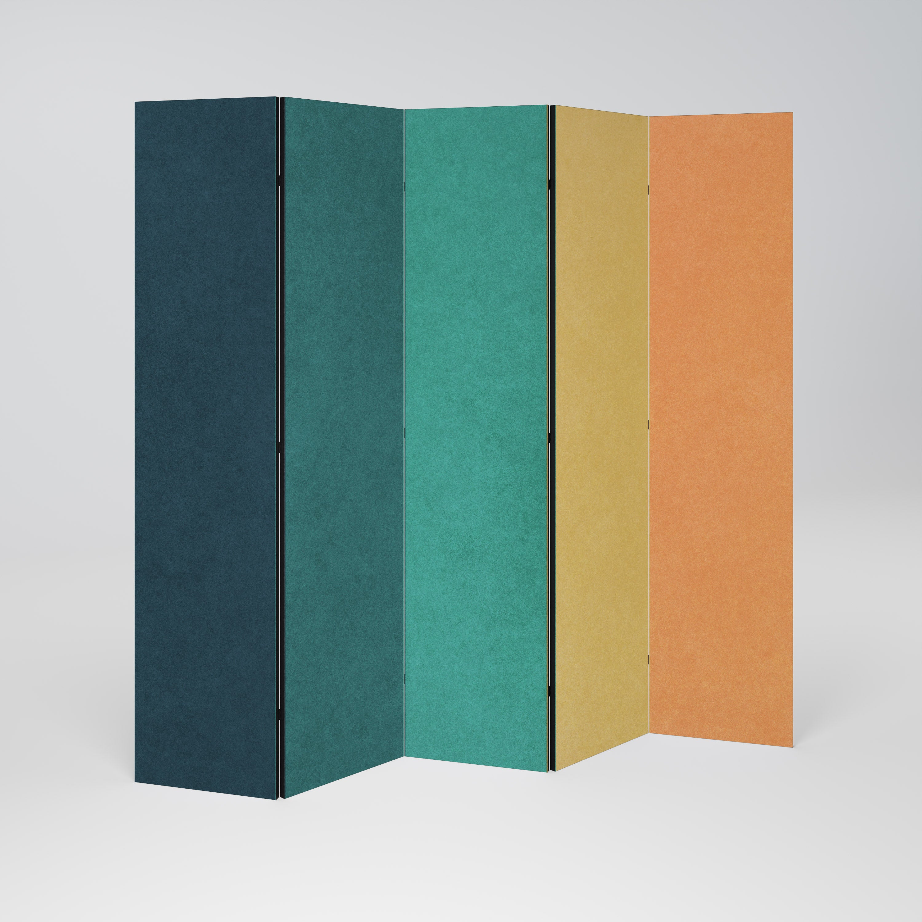 VIVA LA COLOR 5-Panel Room Divider
