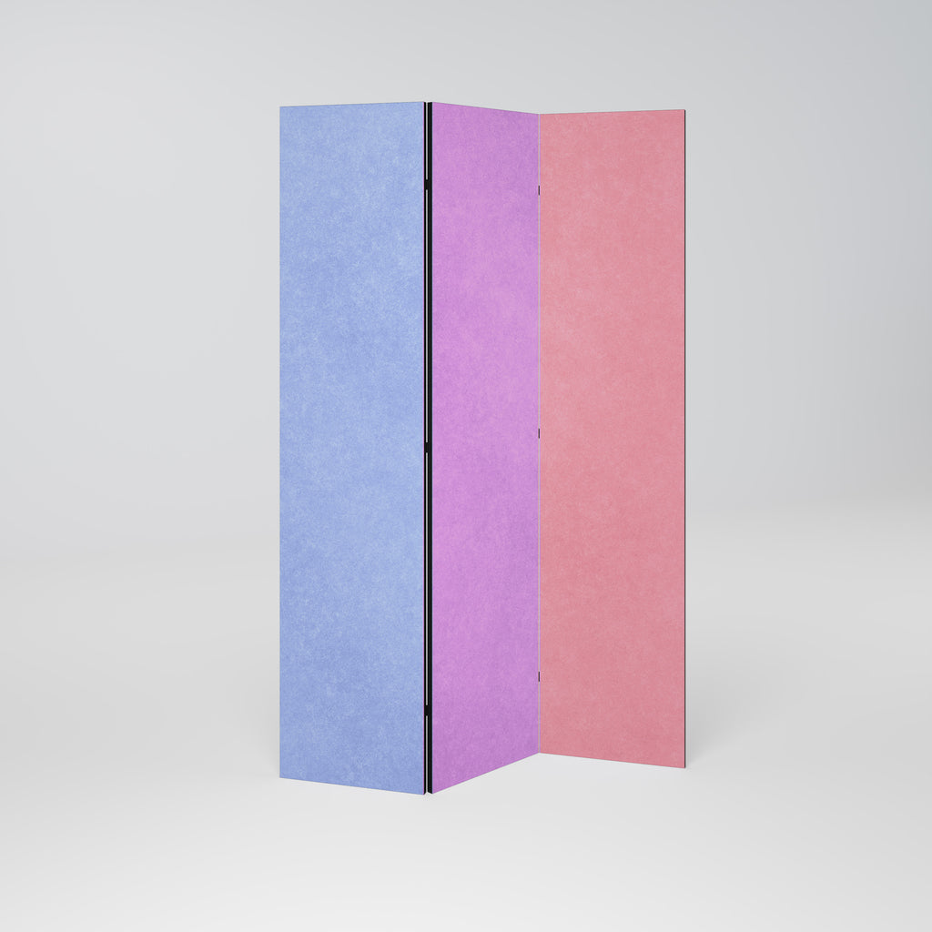 MY HEART WILL COLOR ON 3dílný paraván