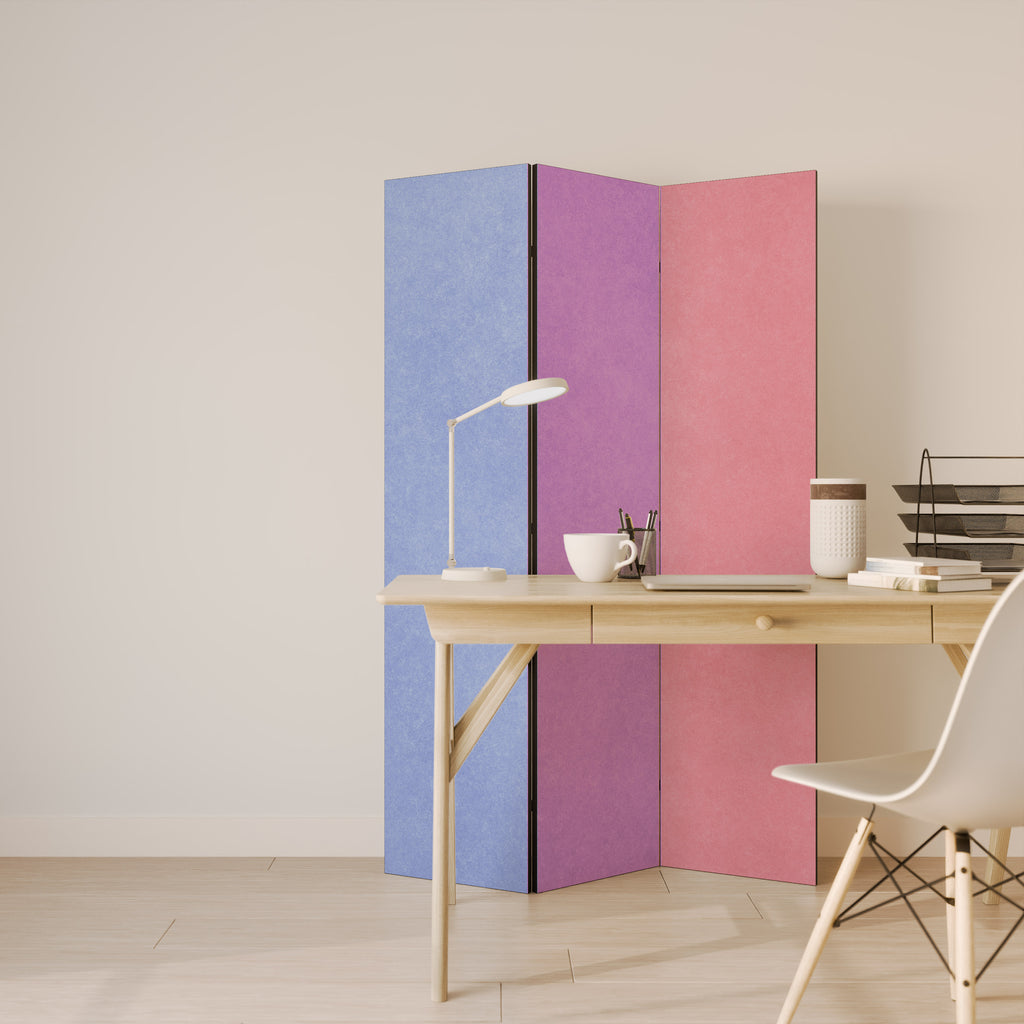 MY HEART WILL COLOR ON 3dílný paraván