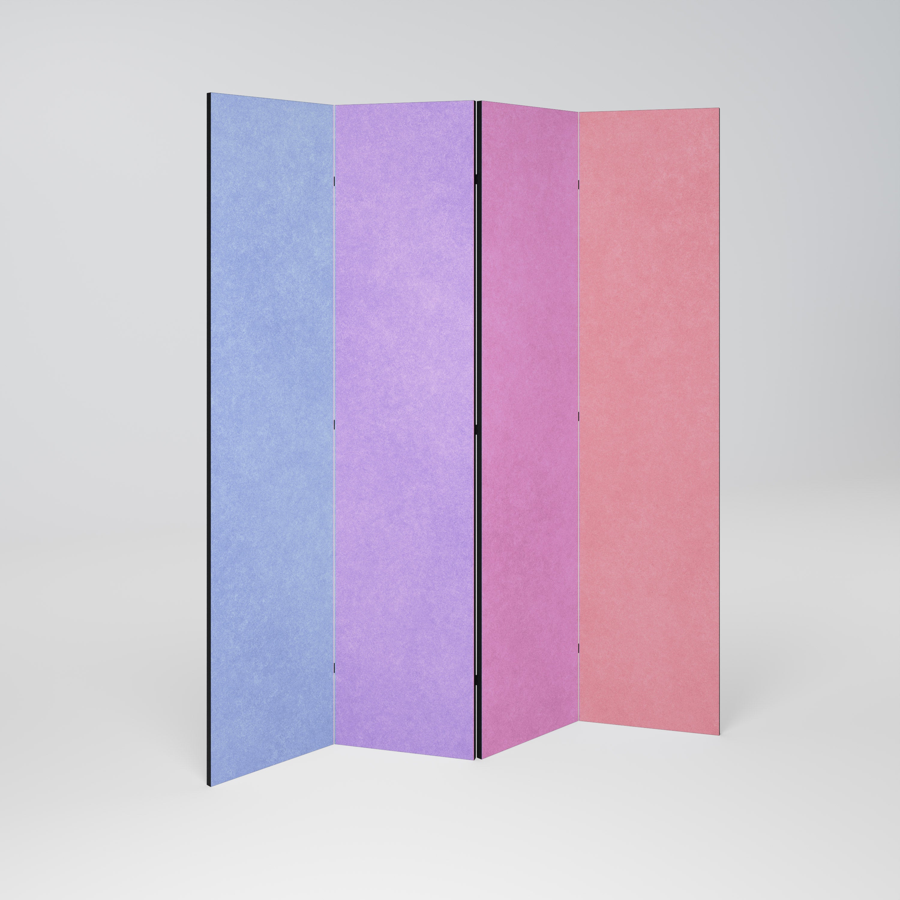 MY HEART WILL COLOR ON 4dílný paraván