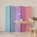 MY HEART WILL COLOR ON 5-Panel Room Divider