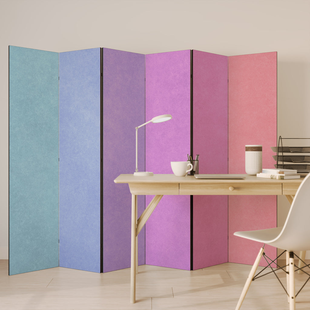 MY HEART WILL COLOR ON 6dílný paraván