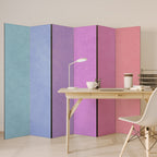 MY HEART WILL COLOR ON 6dílný paraván