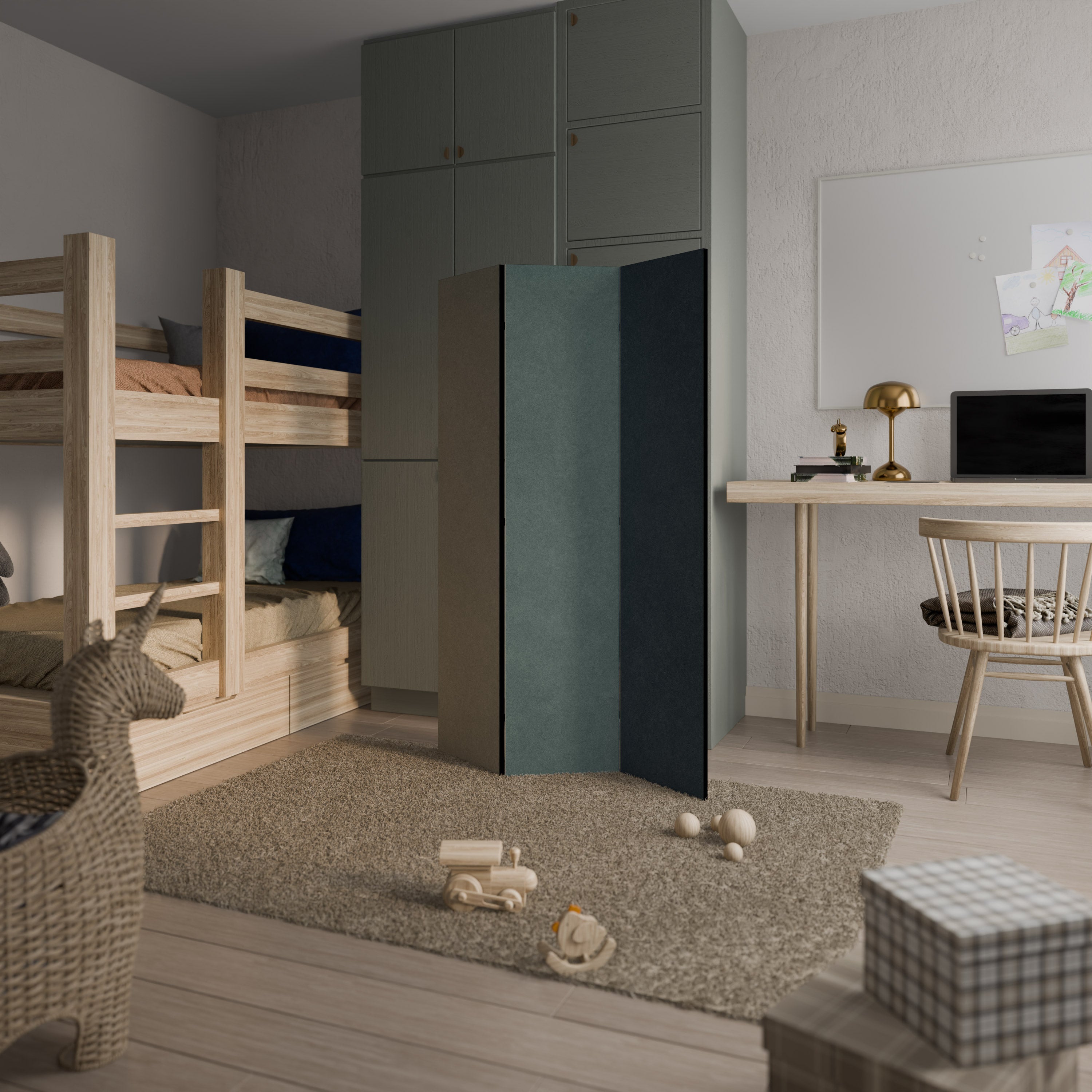 NORTH SEA ROMANCE 3dílný paraván