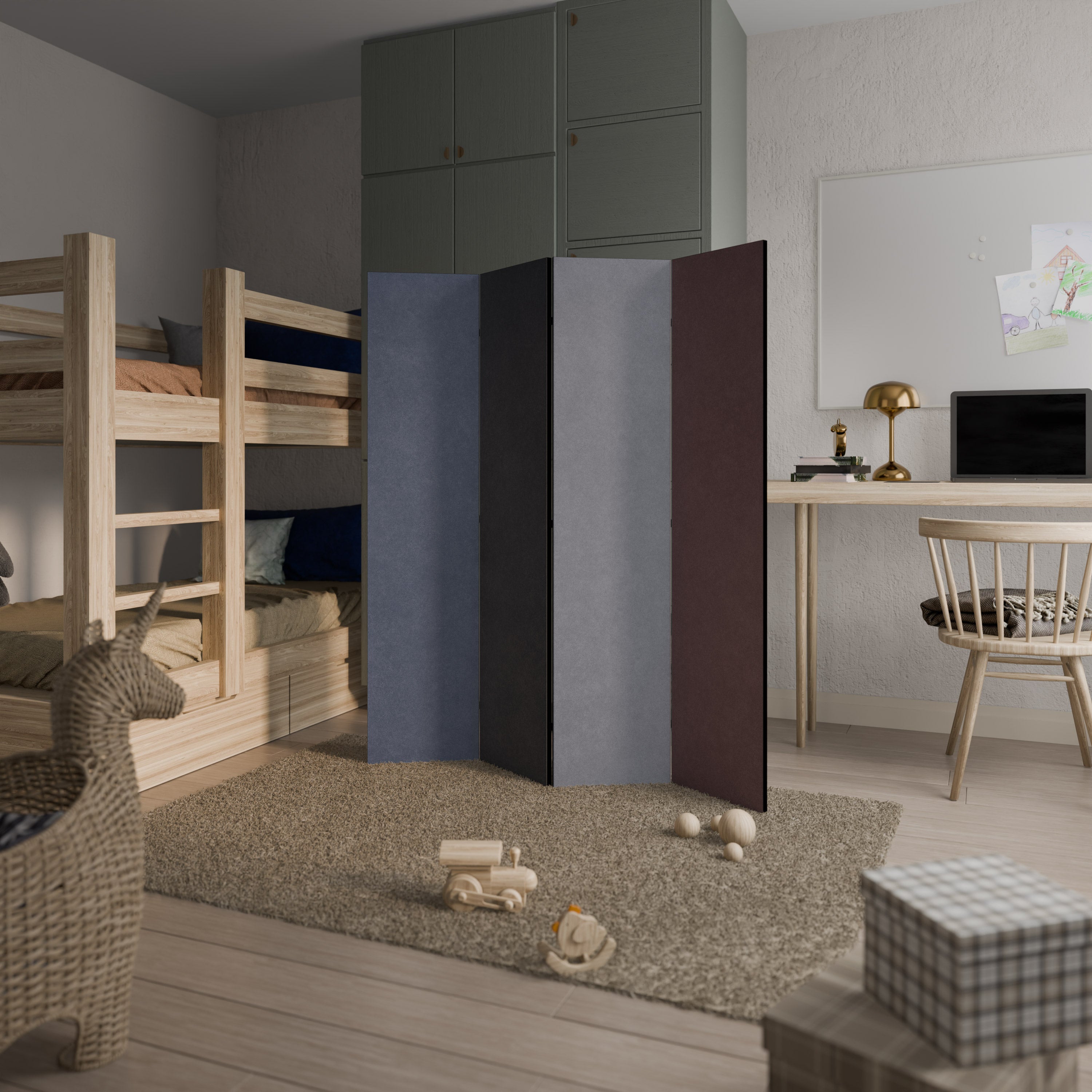 COLORWAY TO HEAVEN 4dílný paraván