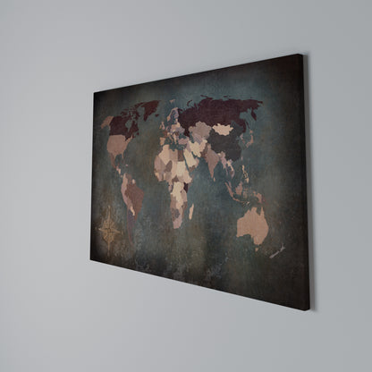 EARTH'S ARTISTIC TESSERAE Horizontal Canvas Print