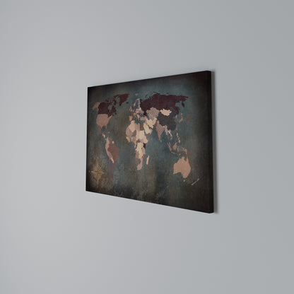 EARTH'S ARTISTIC TESSERAE Horizontal Canvas Print