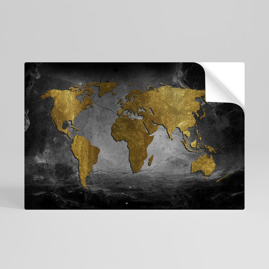 DARK WORLDVIEW Vodorovný samolepicí plakát
