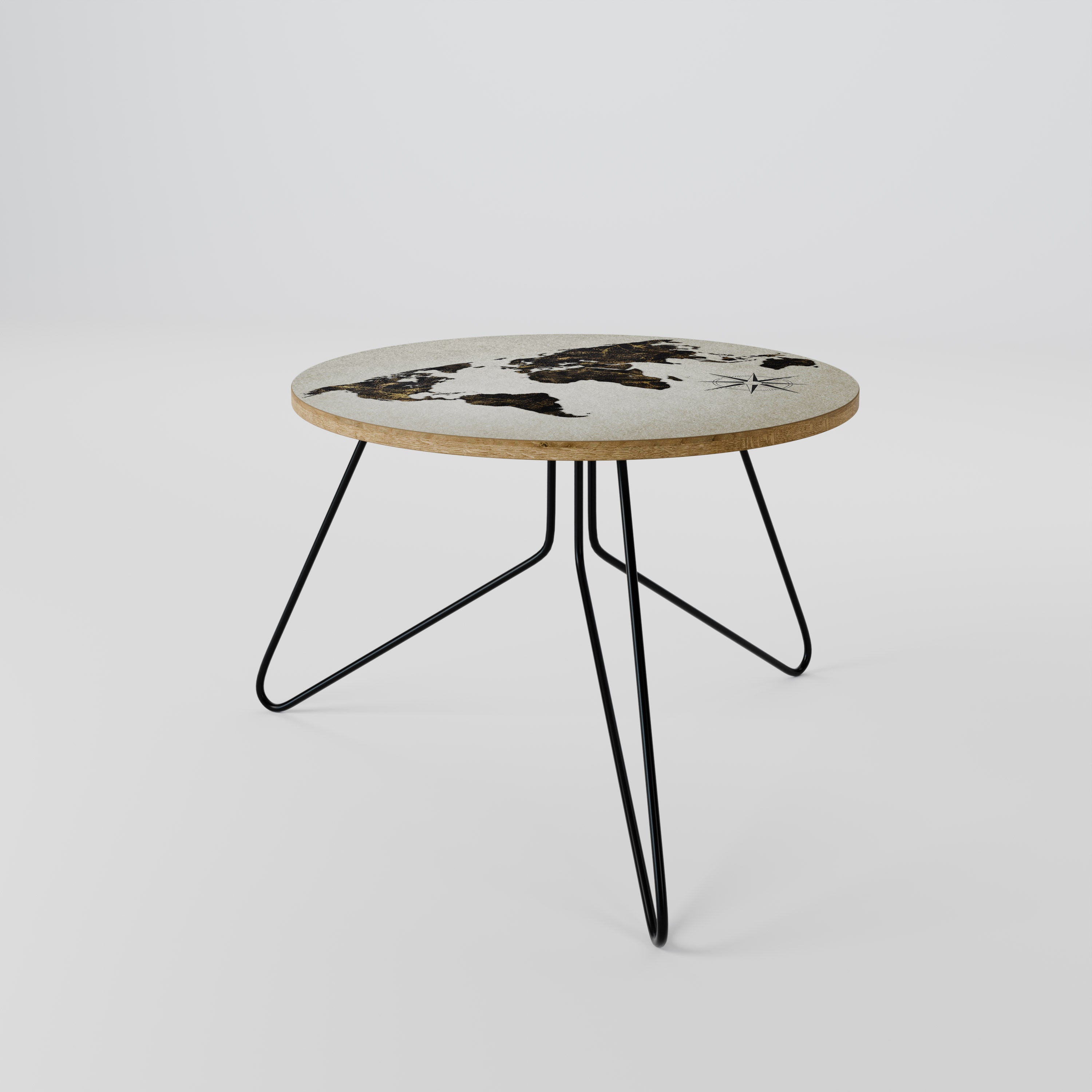 GOLDEN LINES GLOBE Konferenční stolek