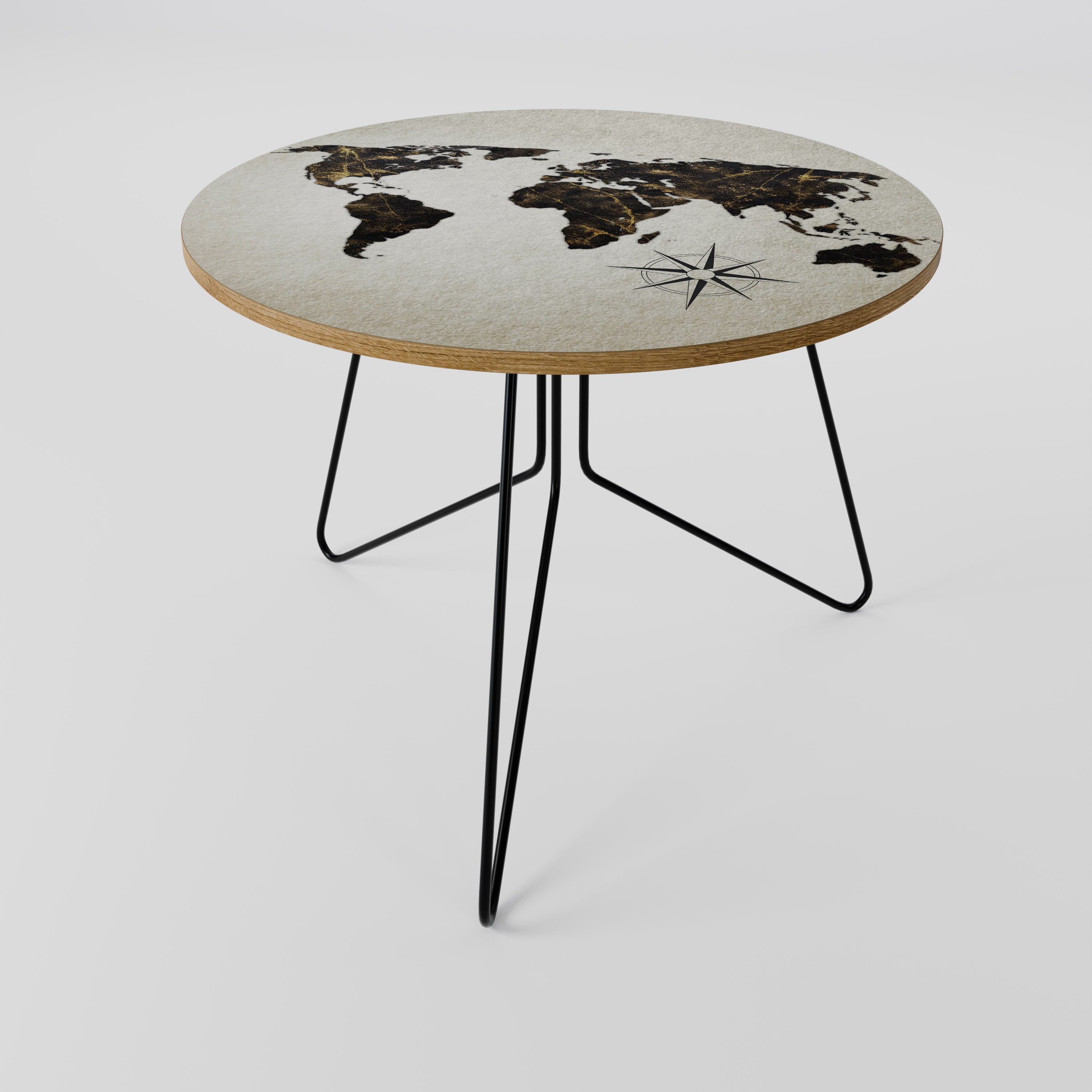 GOLDEN LINES GLOBE Konferenční stolek