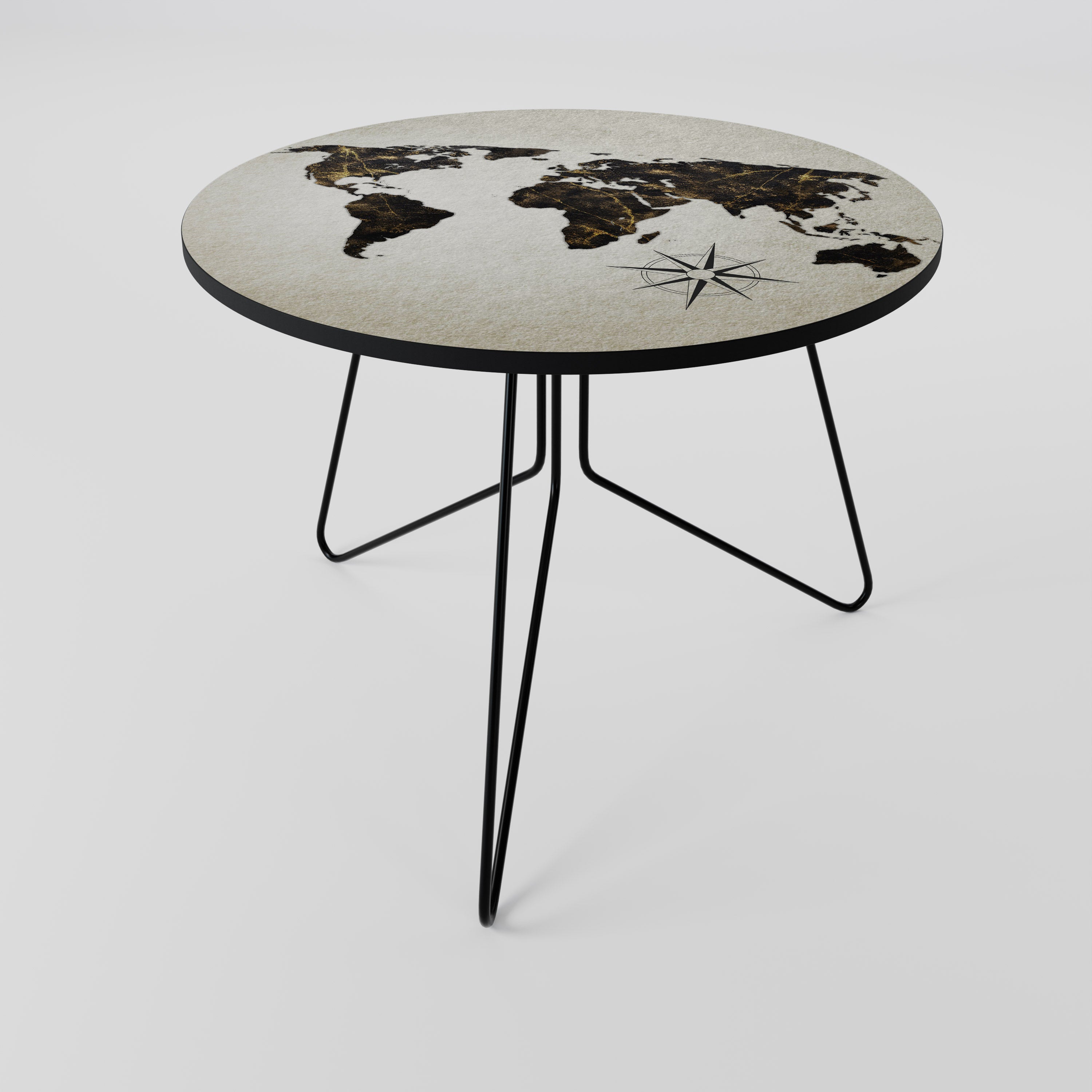 GOLDEN LINES GLOBE Konferenční stolek