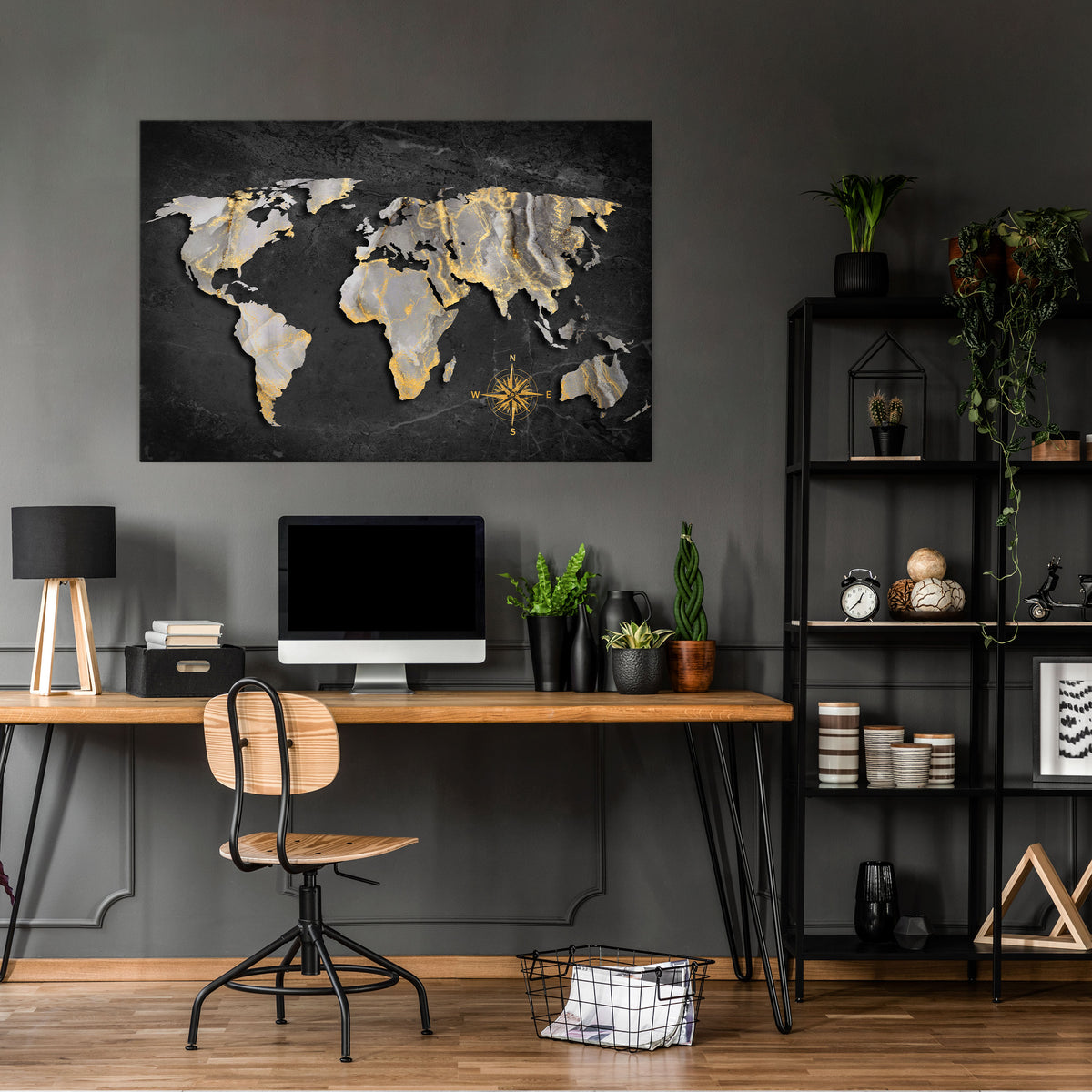 ELEGANT WORLDWIDE Horizontal Canvas Print