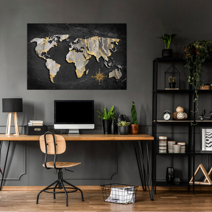 ELEGANT WORLDWIDE Horizontal Canvas Print