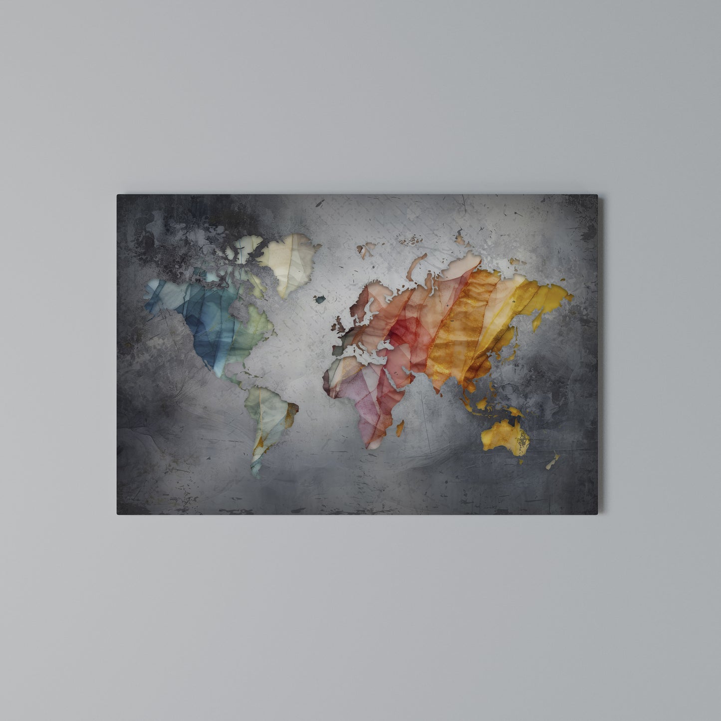HARMONIOUS EARTH TONES Horizontal Canvas Print