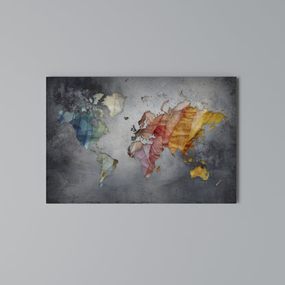 HARMONIOUS EARTH TONES Horizontal Canvas Print