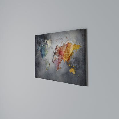 HARMONIOUS EARTH TONES Horizontal Canvas Print