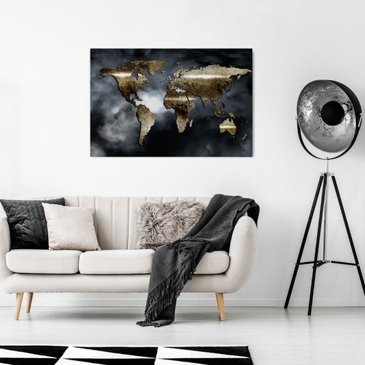 GOLDEN EARTH REVERIE Horizontal Canvas Print