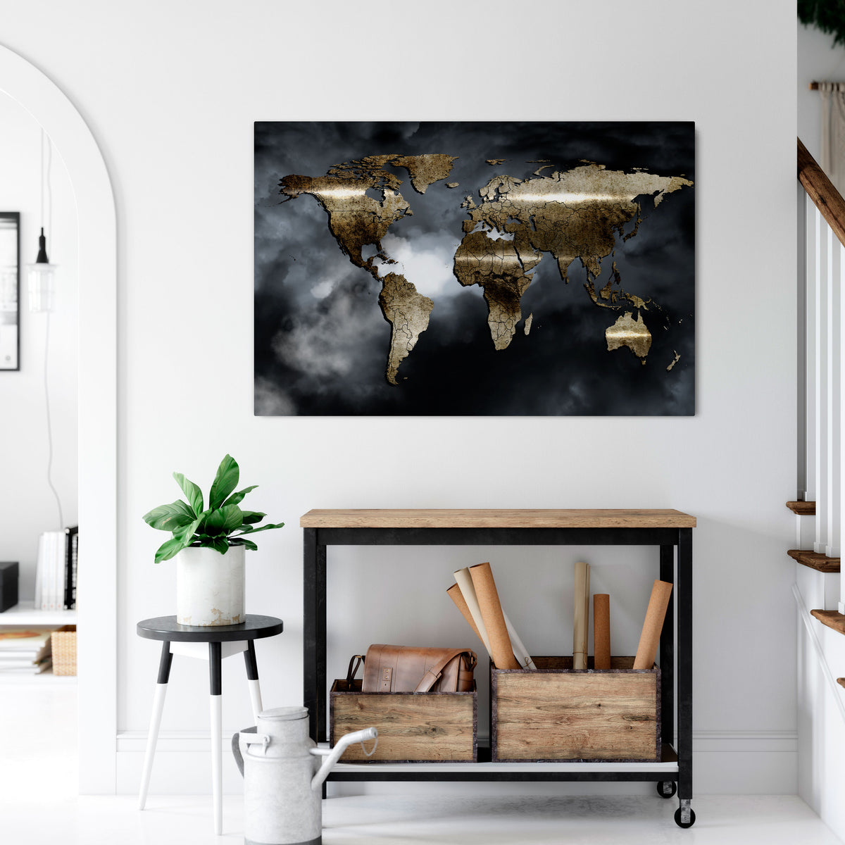 GOLDEN EARTH REVERIE Horizontal Canvas Print