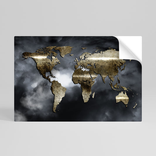 GOLDEN EARTH REVERIE Vodorovný samolepicí plakát