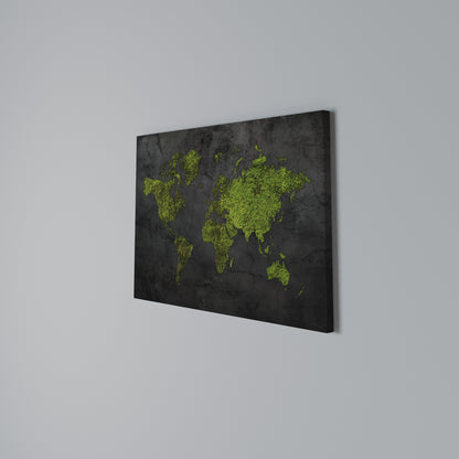 GREENER LANDS EMBRACED Horizontal Canvas Print