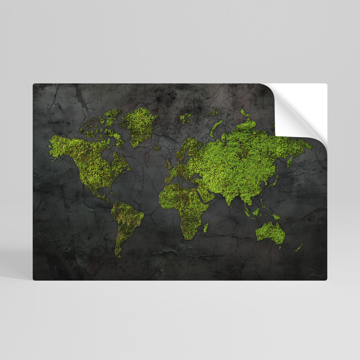 GREENER LANDS EMBRACED Vodorovný samolepicí plakát