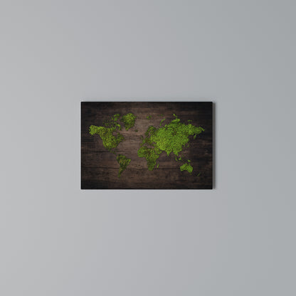 GREEN EARTH VISION Horizontal Canvas Print