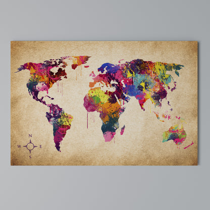VIBRANT EARTHSCAPE Horizontal Canvas Print