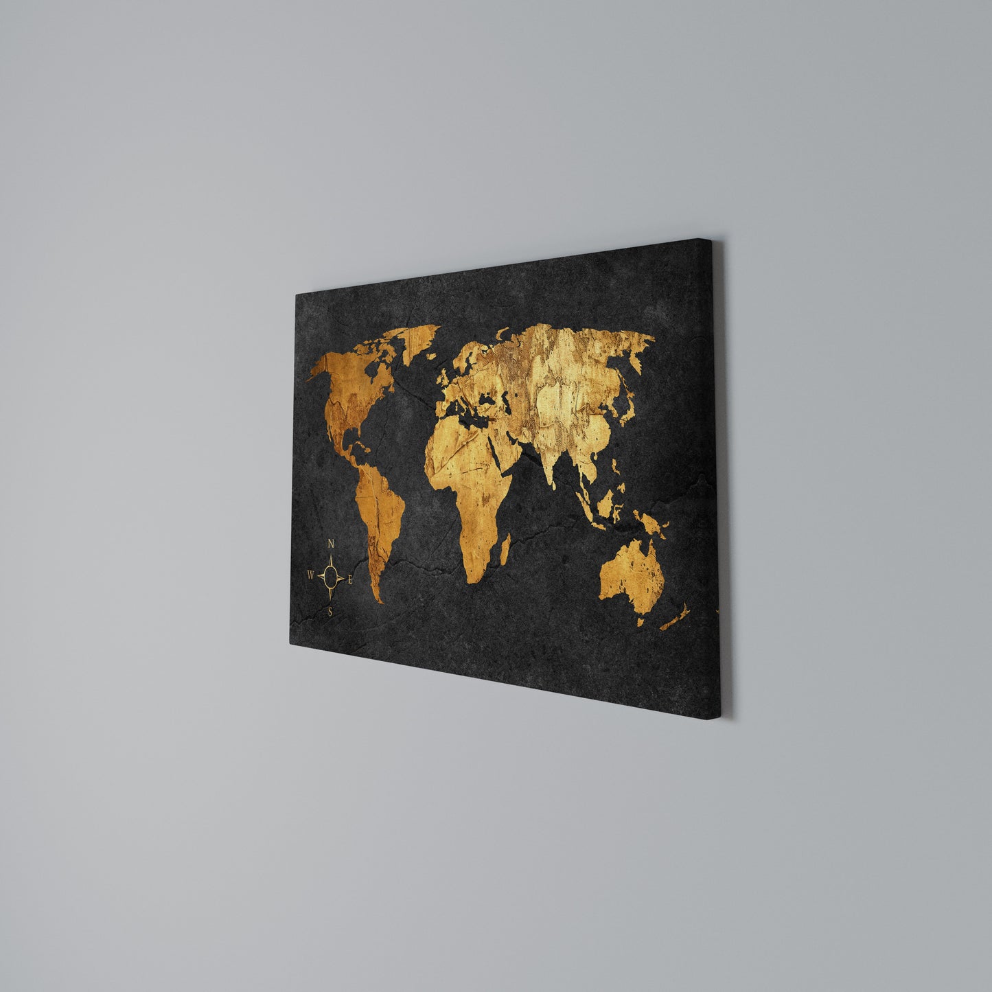 GOLDEN GLOBE ILLUSION Horizontal Canvas Print