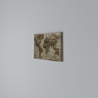 PAPERY PLANET LANDSCAPE Horizontal Canvas Print