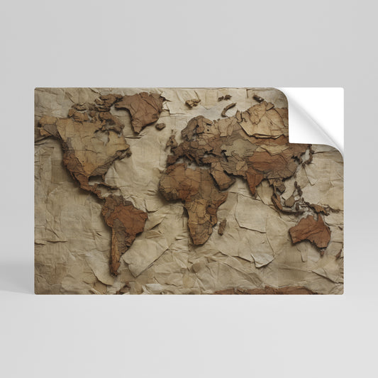 PAPERY PLANET LANDSCAPE Vodorovný samolepicí plakát