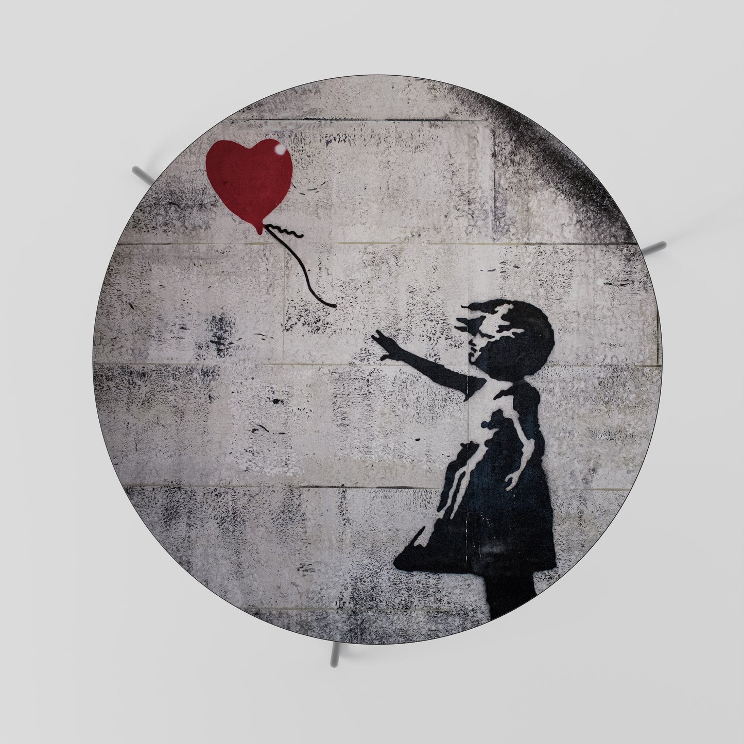 BALLON GIRL (BANKSY) Konferenční stolek